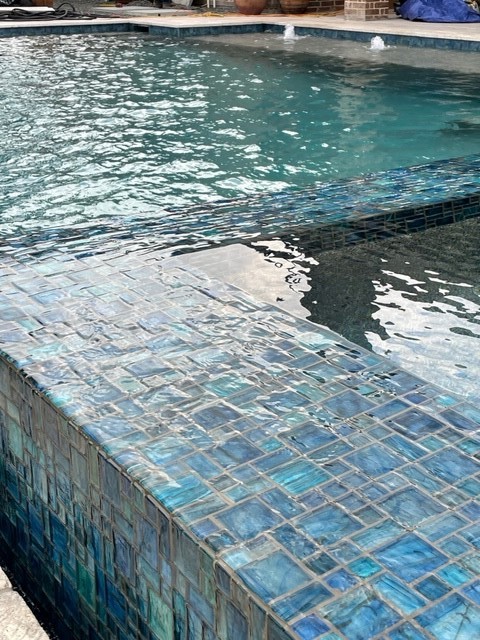 custom pool wit hot tub Fulshear Houston Katy TX