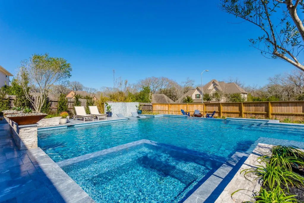 pool spa tahoe limestone coping houston pool contractors
