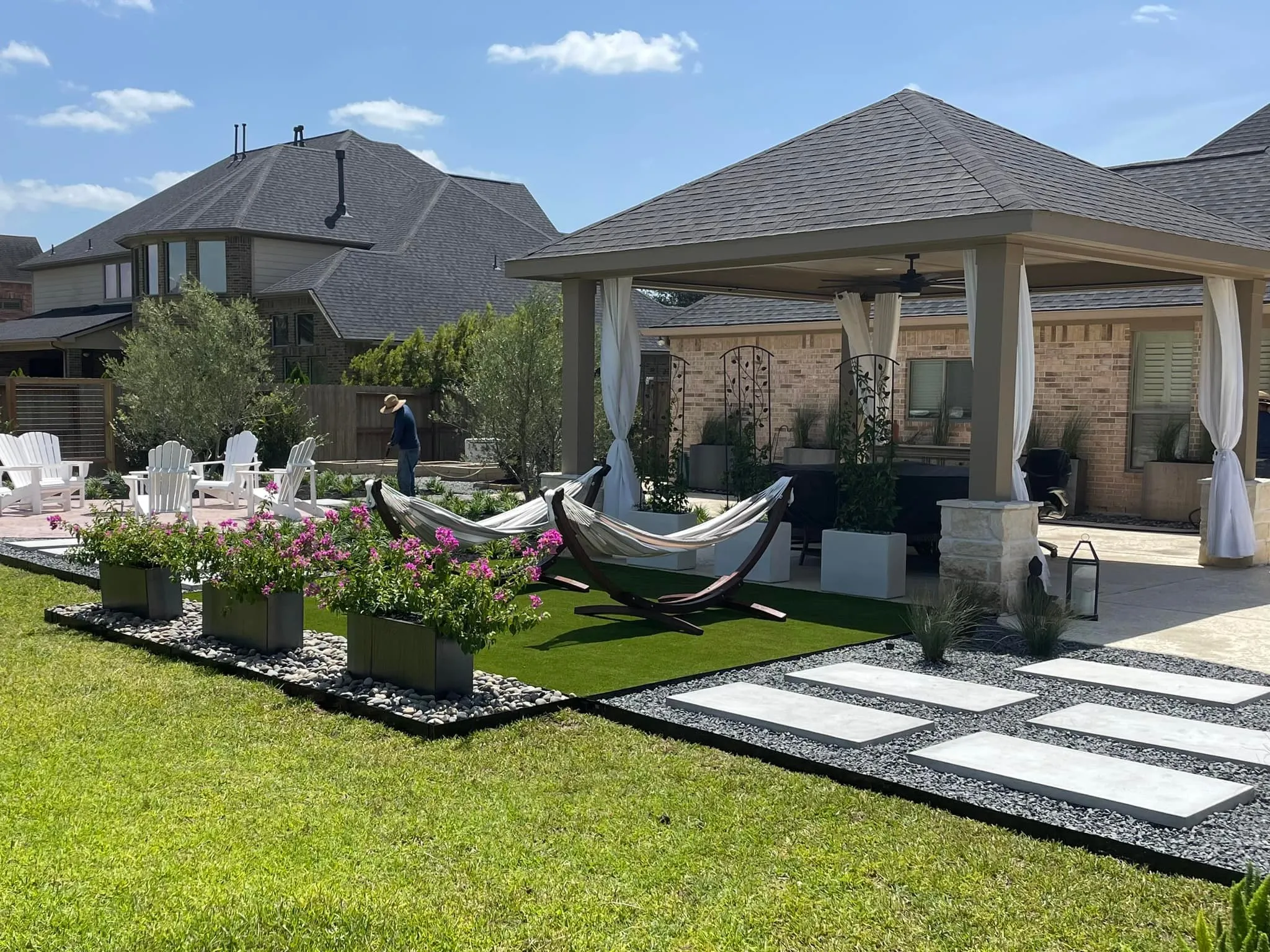 outdoor living contractors Fulshear Katy Houston Cypress TX