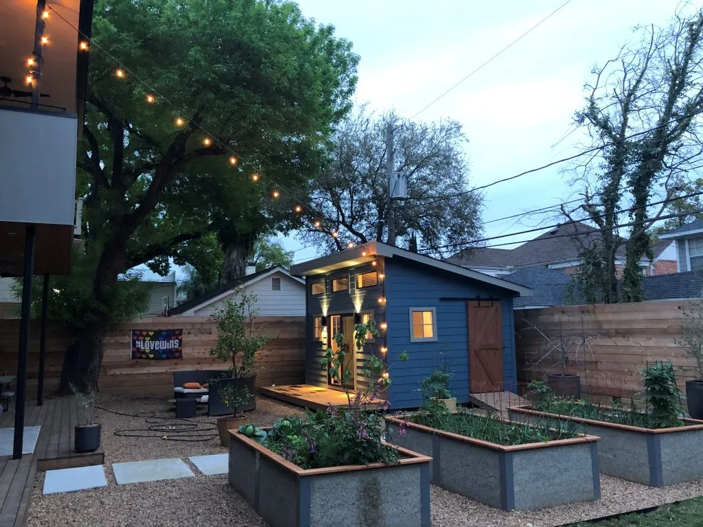 brew shed for brewing backyard beer