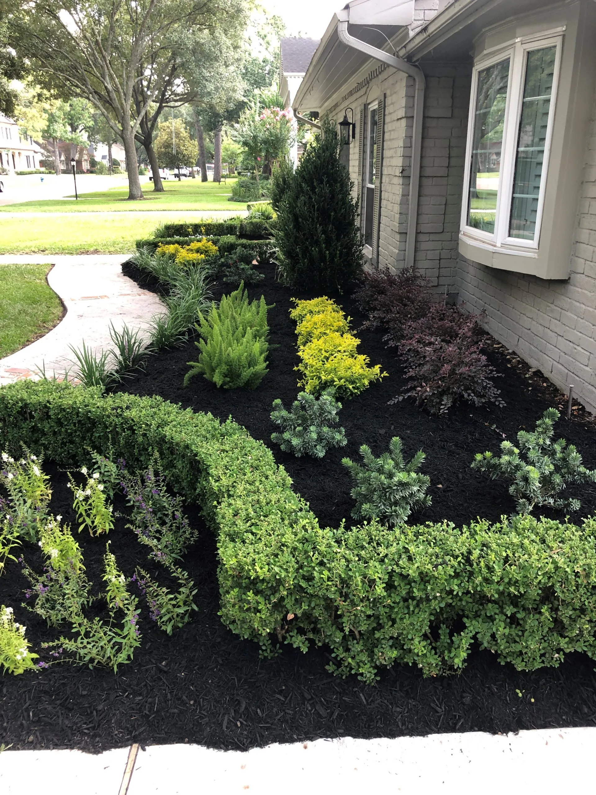landscape design Fulshear Houston Katy Cypress TX