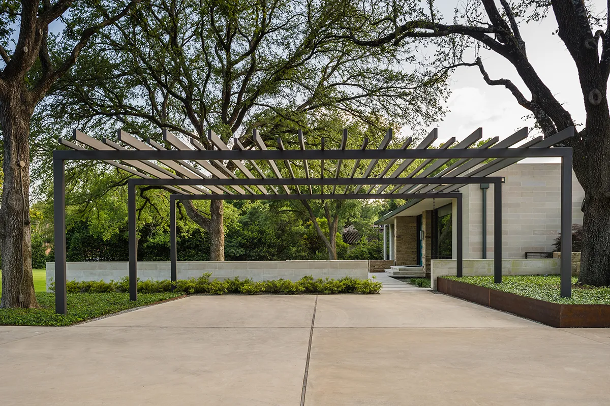 pergola trellis design build Houston Fulshear Katy Cypress TX