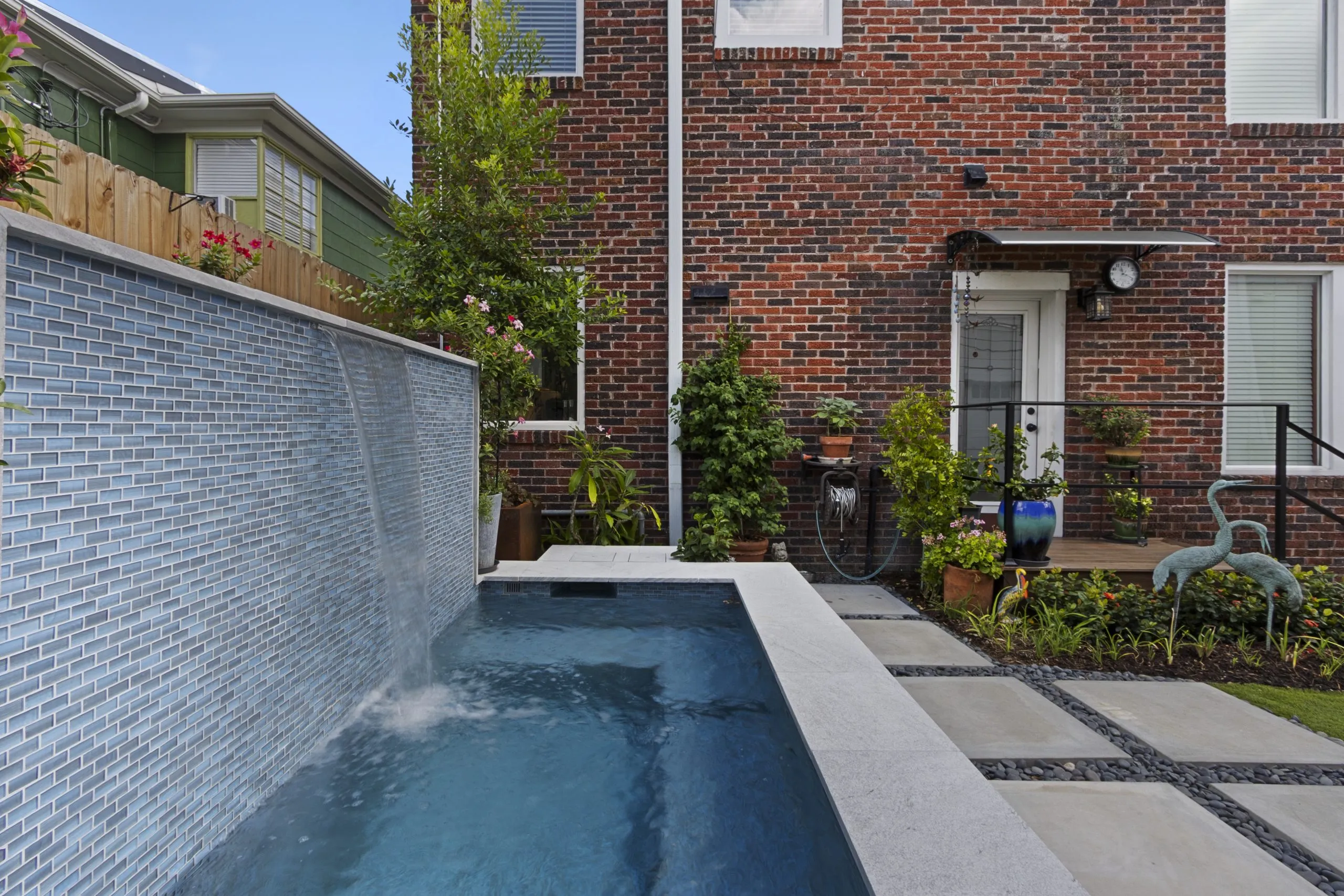 small cocktail pool builders designers Katy Fulshear Houston